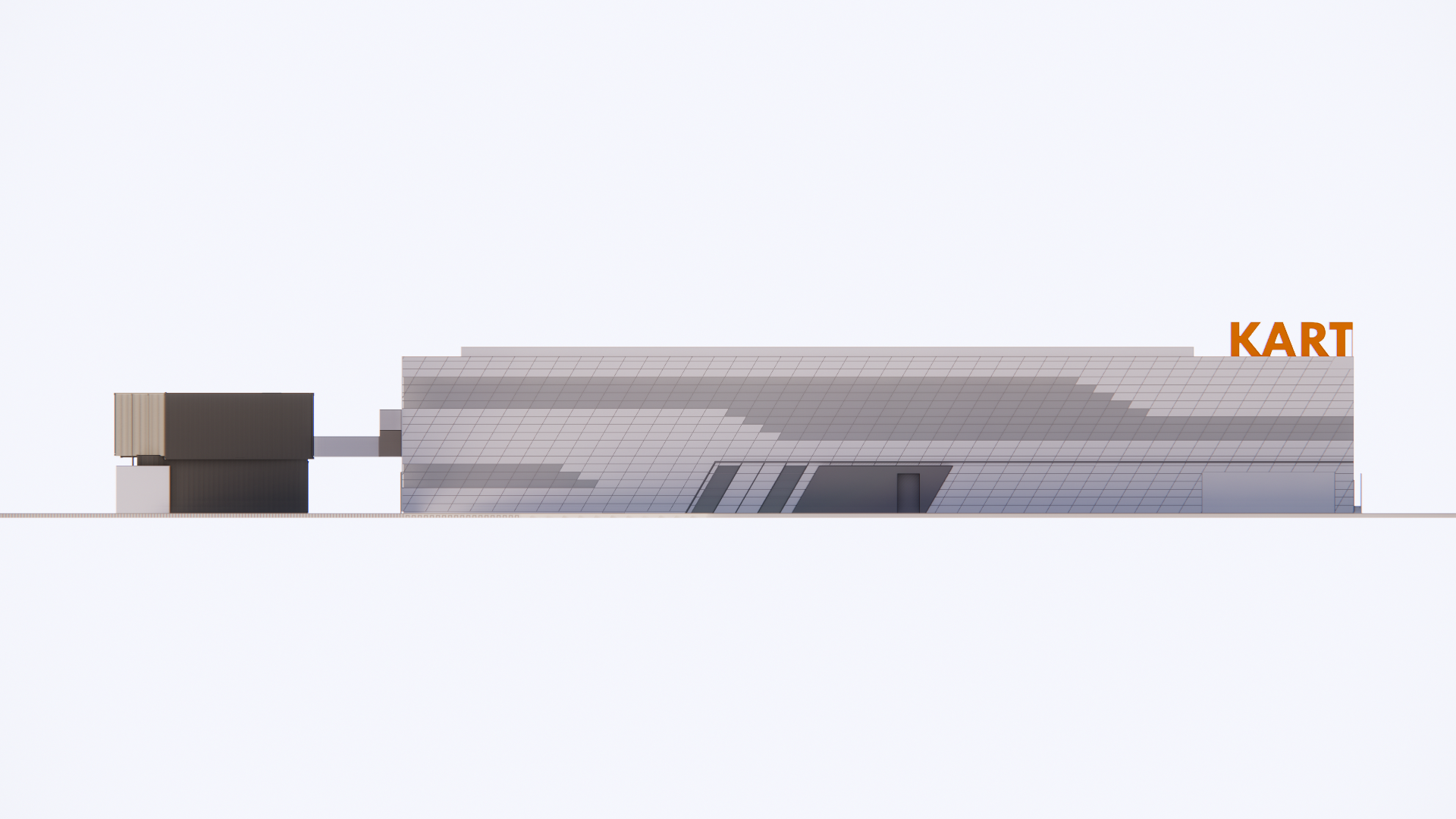 Karting Diamond option north elevation