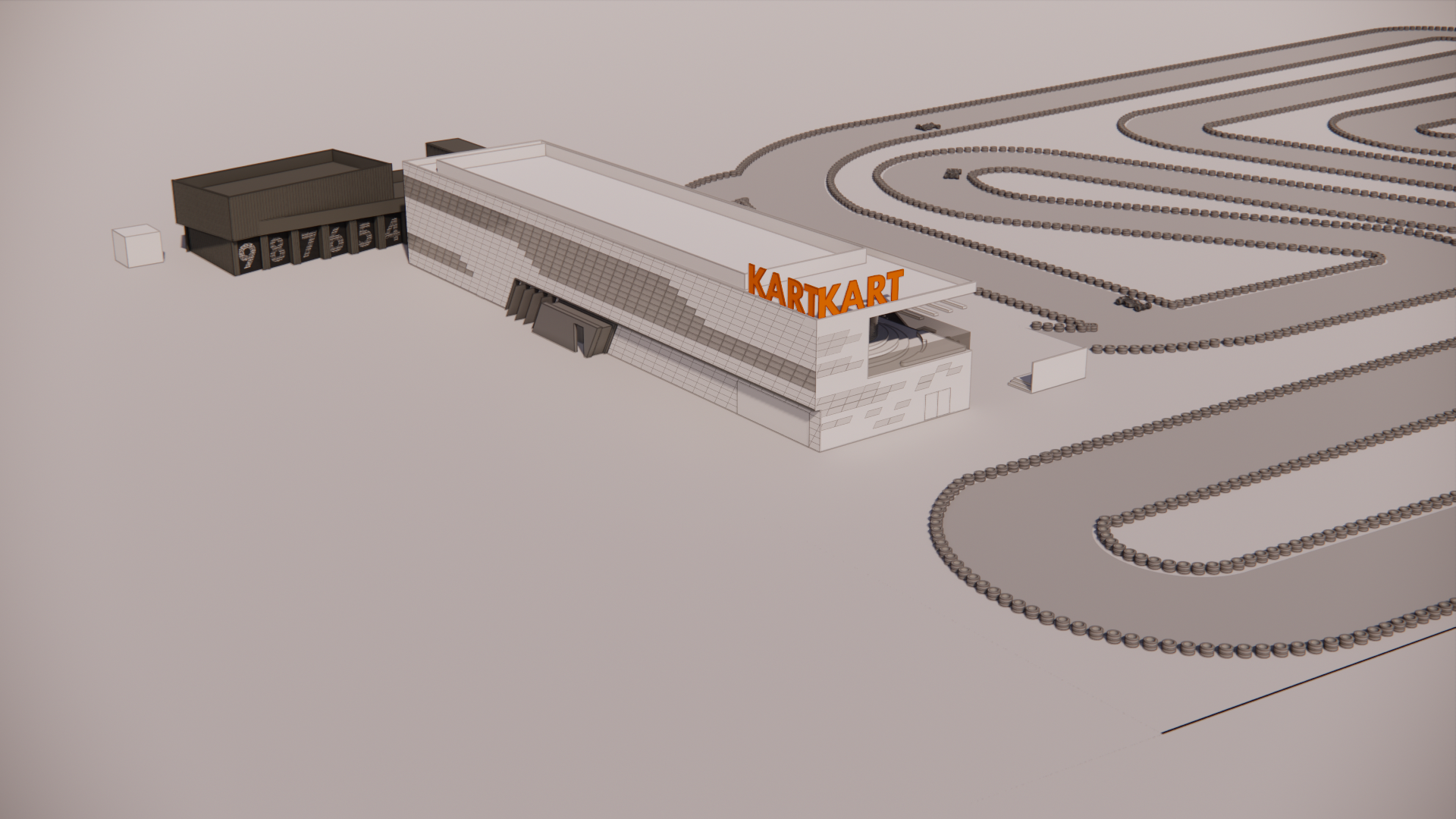 Karting Diamond option site and circuit